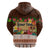 Pasifika Festival Auckland Hoodie Polynesian Tribal with Pacific Pattern Brown Color LT03 - Polynesian Pride