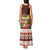 Pasifika Festival Auckland Tank Maxi Dress Polynesian Tribal with Pacific Pattern Brown Color LT03 - Polynesian Pride