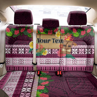 Pasifika Festival Auckland Back Car Seat Cover Polynesian Tribal with Pacific Pattern Pink Color LT03 - Polynesian Pride