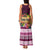 Pasifika Festival Auckland Family Matching Tank Maxi Dress and Hawaiian Shirt Polynesian Tribal with Pacific Pattern Pink Color LT03 - Polynesian Pride