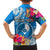 Yap Day Family Matching Puletasi and Hawaiian Shirt Tapa Pattern with Hisbiscus LT03 - Polynesian Pride