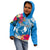 Yap Day Kid Hoodie Tapa Pattern with Hisbiscus LT03 - Polynesian Pride