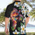 Hawaiian Lei Day Hawaiian Shirt Plumeria and Turtle with Polynesian Tribal Pattern