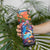 Hawaiian Lei Day Skinny Tumbler Dolphins with Colorful Corals and Romantic Sunset