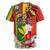 Personalised Hawaii and Philippines Together Rugby Jersey The Emblems with Cultural Symbols Green-Yellow-Red Tricolor