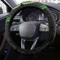 Hawaii Maile Lei Steering Wheel Cover Aloha Black Color LT03 - Polynesian Pride