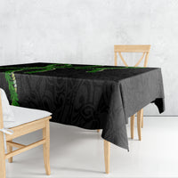 Hawaii Maile Lei Tablecloth Aloha Black Color LT03 - Polynesian Pride