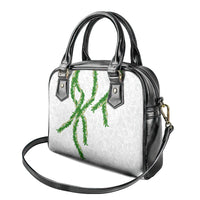Hawaii Maile Lei Shoulder Handbag Aloha White Color LT03 - Polynesian Pride