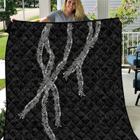 Hawaii Maile Lei Quilt Aloha Grayscale Color LT03 Grayscale - Polynesian Pride
