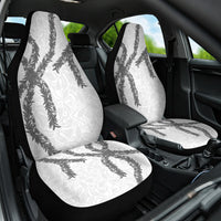 Hawaii Maile Lei Car Seat Cover Aloha The Grey Color LT03 One Size Grey - Polynesian Pride