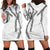 Hawaii Maile Lei Hoodie Dress Aloha The Grey Color