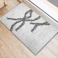 Hawaii Maile Lei Rubber Doormat Aloha The Grey Color LT03 - Polynesian Pride