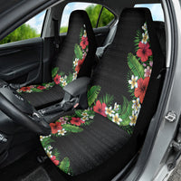 Hawaii Tropical Flowers and Leaves Car Seat Cover Tapa Pattern Colorful Mode LT03 - Polynesian Pride