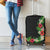 Hawaii Tropical Flowers and Leaves Luggage Cover Tapa Pattern Colorful Mode