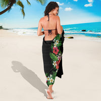 Hawaii Tropical Flowers and Leaves Sarong Tapa Pattern Colorful Mode LT03 - Polynesian Pride