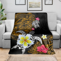 Hawaii Turtle and Tropical Flower Blanket Polynesian Pattern LT03 - Polynesian Pride