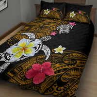 Hawaii Turtle and Tropical Flower Quilt Bed Set Polynesian Pattern LT03 - Polynesian Pride