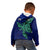 Custom Papua New Guinea Bougainville Kid Hoodie PNG Birds Of Paradise Polynesian Arty Style LT03 - Polynesian Pride