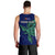 Custom Papua New Guinea Bougainville Men Tank Top PNG Birds Of Paradise Polynesian Arty Style LT03 - Polynesian Pride