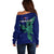 Custom Papua New Guinea Bougainville Off Shoulder Sweater PNG Birds Of Paradise Polynesian Arty Style LT03 - Polynesian Pride