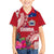 Personalised Samoa Coat Of Arms Kid Hawaiian Shirt Tropical Flower Red Polynesian Pattern LT03 Kid Red - Polynesian Pride