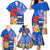 Personalised Samoa Coat Of Arms Family Matching Mermaid Dress and Hawaiian Shirt Hibiscus Polynesian Tattoo Pattern LT03 - Polynesian Pride