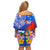 Personalised Samoa Coat Of Arms Family Matching Off Shoulder Short Dress and Hawaiian Shirt Hibiscus Polynesian Tattoo Pattern LT03 - Polynesian Pride