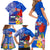 Personalised Samoa Coat Of Arms Family Matching Short Sleeve Bodycon Dress and Hawaiian Shirt Hibiscus Polynesian Tattoo Pattern LT03 - Polynesian Pride