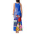 Personalised Samoa Coat Of Arms Tank Maxi Dress Hibiscus Polynesian Tattoo Pattern LT03 - Polynesian Pride