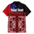 Samoa Flag Day Family Matching Summer Maxi Dress and Hawaiian Shirt Siapo Pattern and Ula Fala LT03 - Polynesian Pride