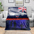 New Zealand and Australia ANZAC Day Blanket Lest We Forget Red Poppy Flowers and Soldier LT03 - Polynesian Pride