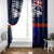 New Zealand and Australia ANZAC Day Window Curtain Lest We Forget Red Poppy Flowers and Soldier LT03 - Polynesian Pride