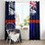 New Zealand and Australia ANZAC Day Window Curtain Lest We Forget Red Poppy Flowers and Soldier LT03 - Polynesian Pride