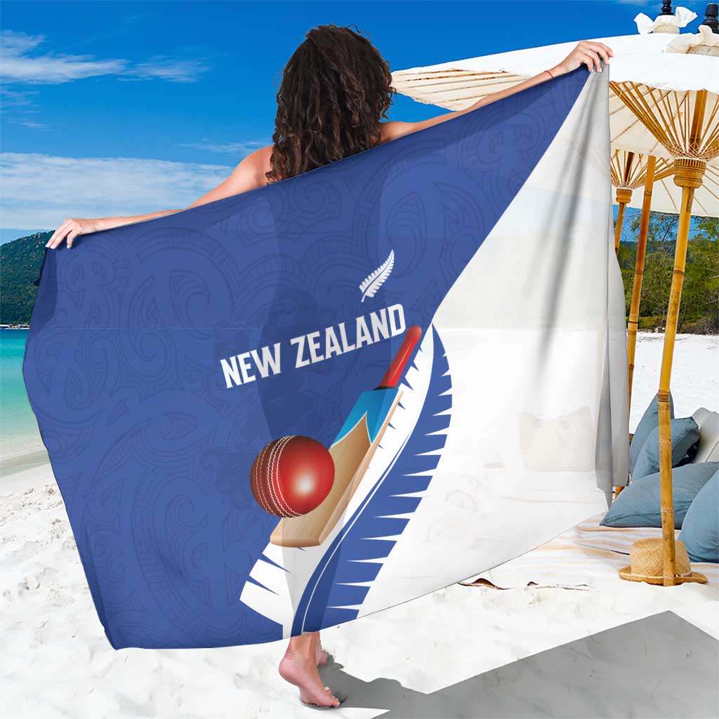 New Zealand Cricket Sarong Kiwi Birds Haka Dance Blue Fern Sporty Style LT03 One Size 44 x 66 inches Blue - Polynesian Pride