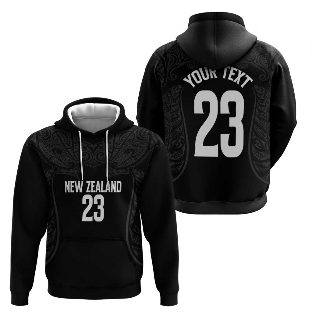 New Zealand Basketball Ta Moko Tribal Custom Hoodie LT03 - Polynesian Pride