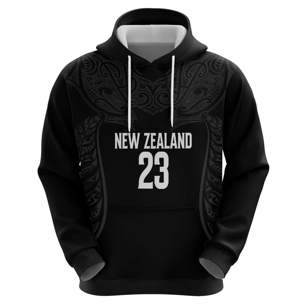 New Zealand Basketball Ta Moko Tribal Custom Hoodie LT03 - Polynesian Pride