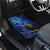 New Zealand Tui Bird Matariki Car Mats Maori New Year with Galaxy Fern