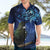 New Zealand Tui Bird Matariki Hawaiian Shirt Maori New Year with Galaxy Fern