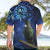 New Zealand Tui Bird Matariki Hawaiian Shirt Maori New Year with Galaxy Fern