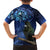 New Zealand Tui Bird Matariki Hawaiian Shirt Maori New Year with Galaxy Fern