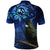 New Zealand Tui Bird Matariki Polo Shirt Maori New Year with Galaxy Fern