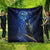 New Zealand Tui Bird Matariki Quilt Maori New Year with Galaxy Fern