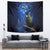 New Zealand Tui Bird Matariki Tapestry Maori New Year with Galaxy Fern