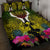 Hawaii Kanaka Maoli Quilt Bed Set Double Shark and Hibiscus Flowers