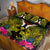 Hawaii Kanaka Maoli Quilt Bed Set Double Shark and Hibiscus Flowers