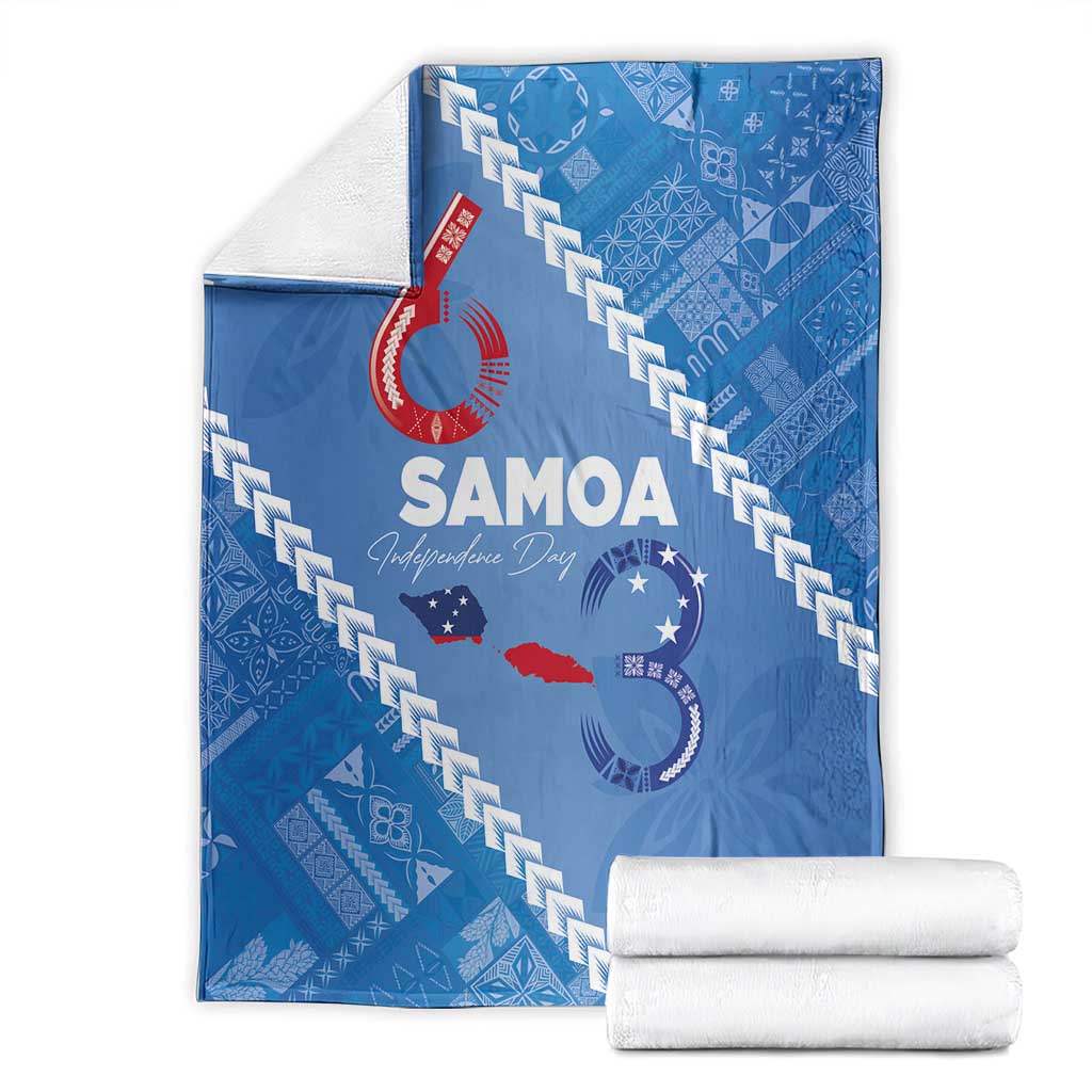 Samoa Independence Day Blanket Anniversary 63th-Siapo Art LT03 - Polynesian Pride