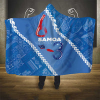 Samoa Independence Day Hooded Blanket Anniversary 63th-Siapo Art LT03 - Polynesian Pride
