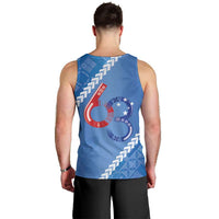 Samoa Independence Day Men Tank Top Anniversary 63th-Siapo Art LT03 - Polynesian Pride
