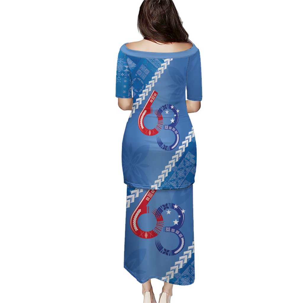 Samoa Independence Day Puletasi Anniversary 63th-Siapo Art LT03 - Polynesian Pride