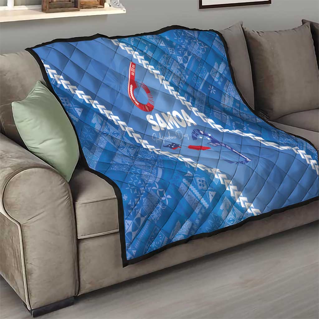 Samoa Independence Day Quilt Anniversary 63th-Siapo Art LT03 - Polynesian Pride